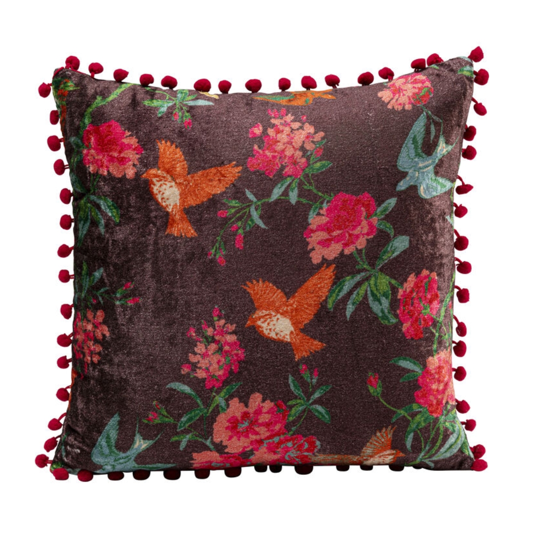 Image  of Перница Birdie Flower 40x40cm