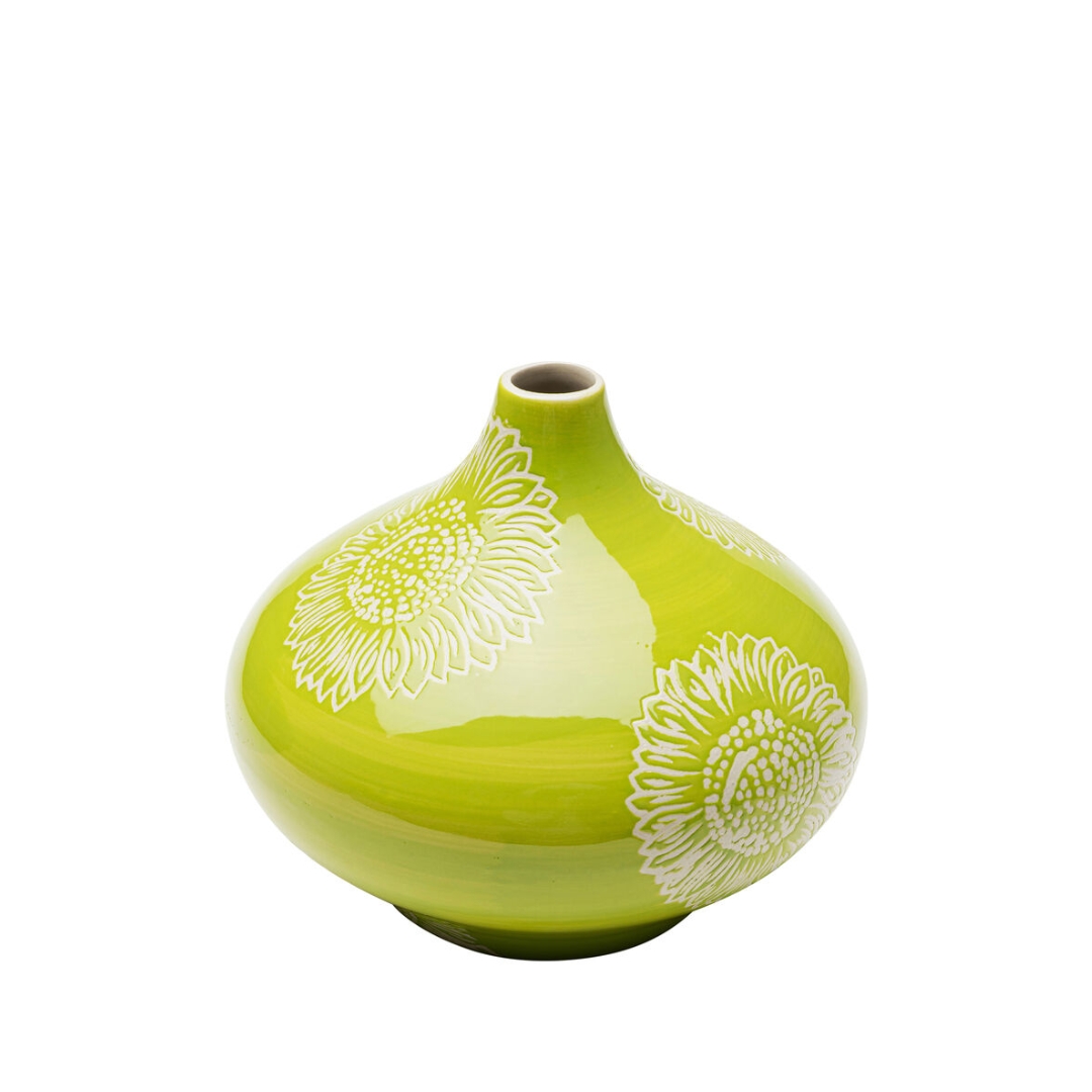 Image  of Вазна Big Bloom Green 21cm