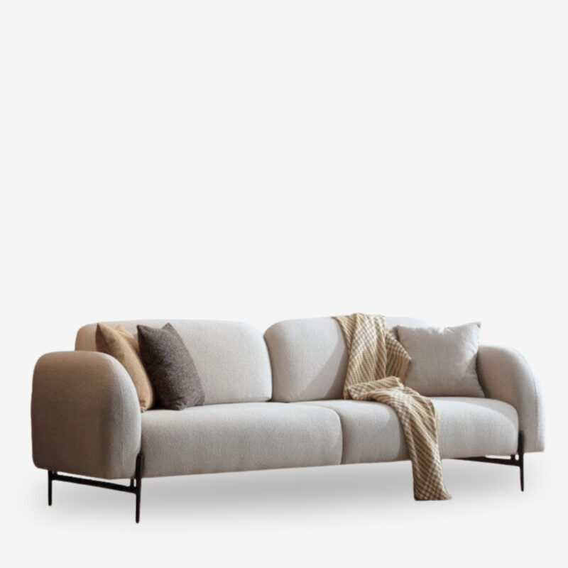 Image  of Sofa Valencia Light Grey 220cm