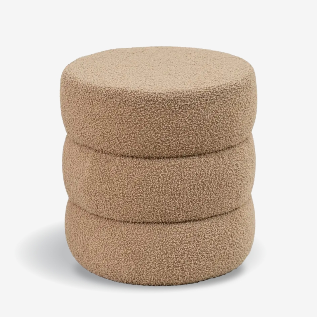 Image  of Stool Ket Coffee ∅40x40cm