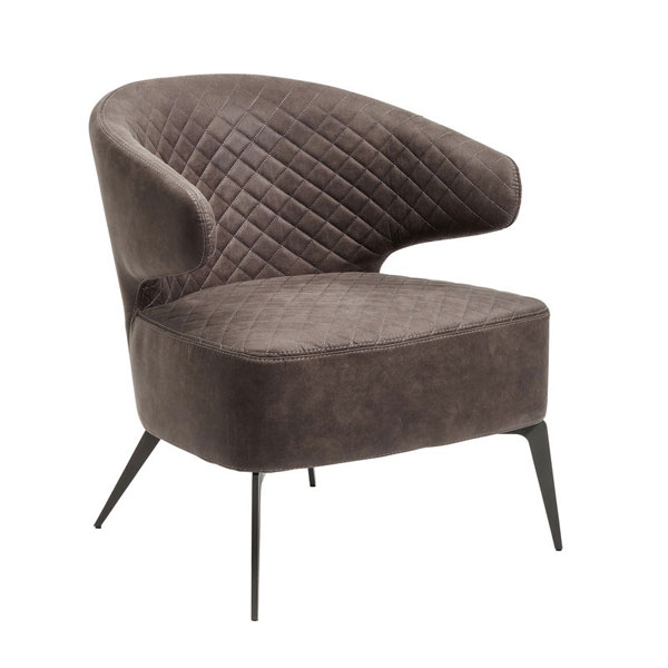 Image  of Armchair Amsterdam Grey