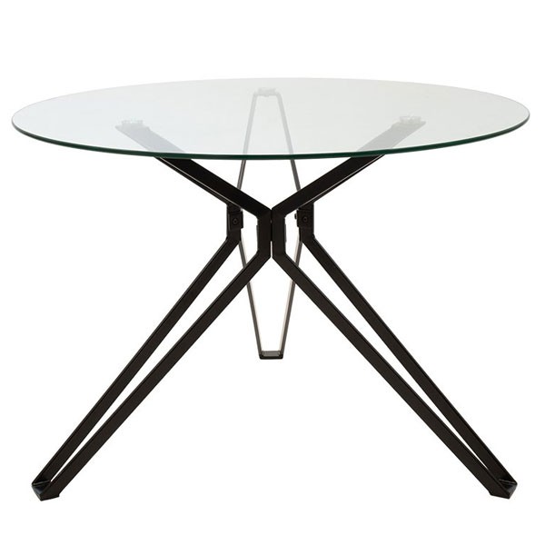 Image  of Dining Table Aryan Black D110cm
