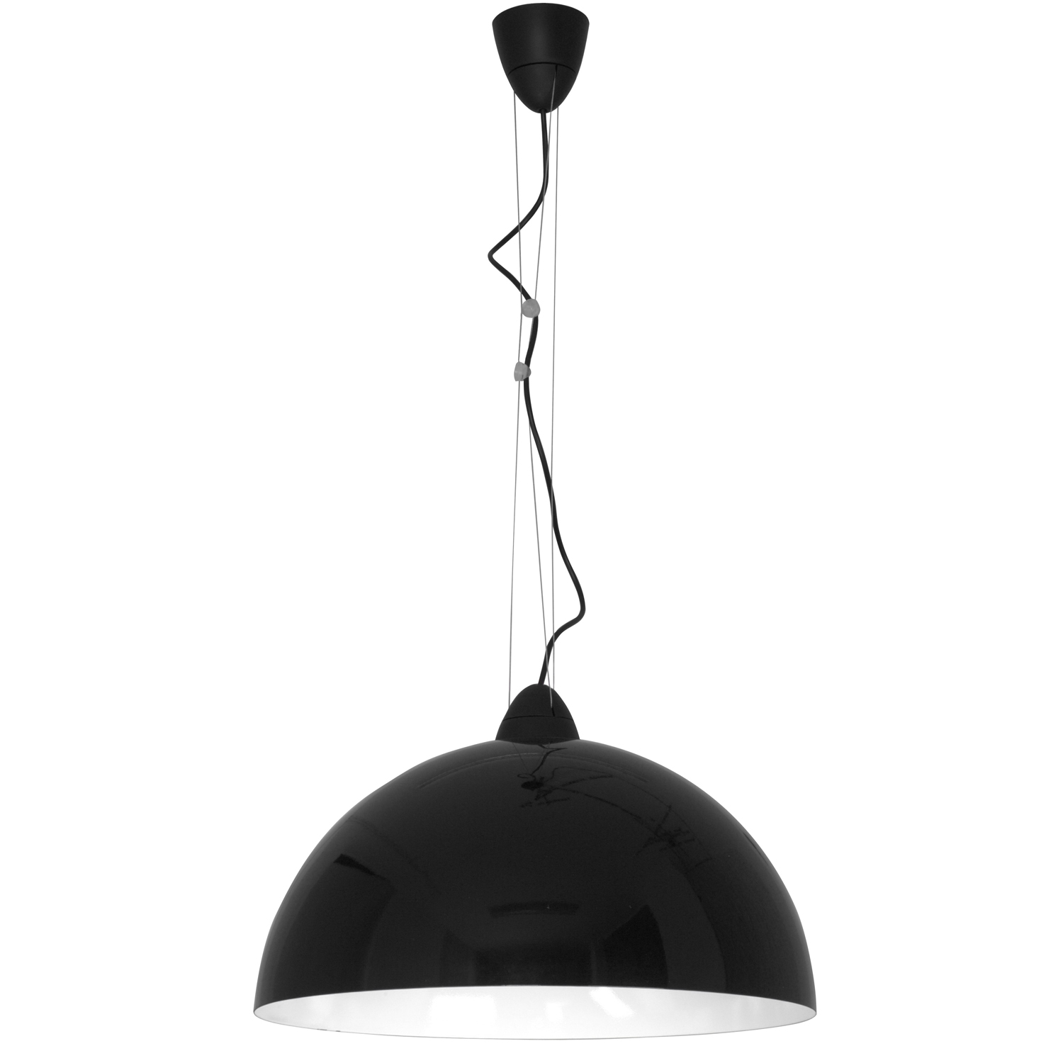 Image  of NOWODVORSKI - pendant luminaire HEMISPHERE Black L 4843