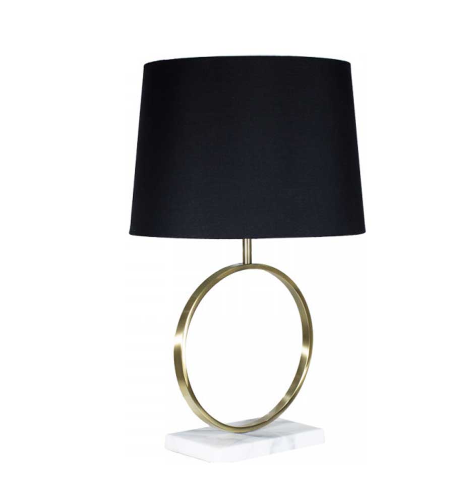 Image  of Metal Ring Table Lamp