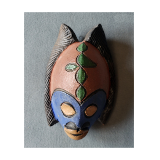 Image of African ceramic small Mask