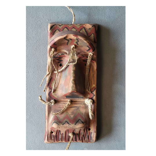 Image of African wall ceramic Mask