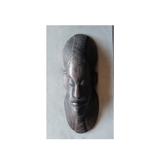 Image of African wall wood Mask