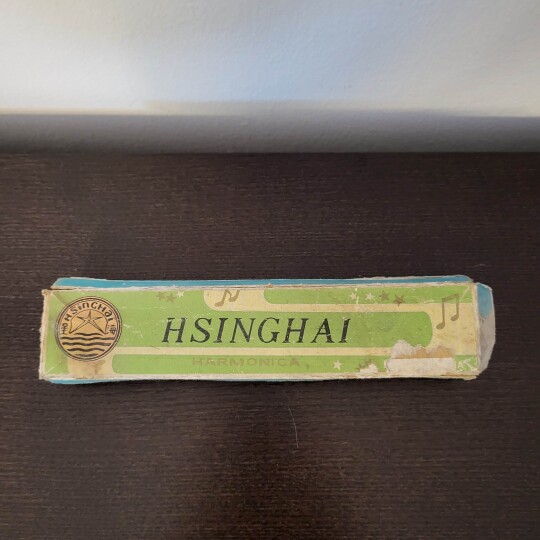 Image of HSINGHAI HARMONICA, 50'S, VINTAGE, RETRO, MUSICAL INSTRUMENT,