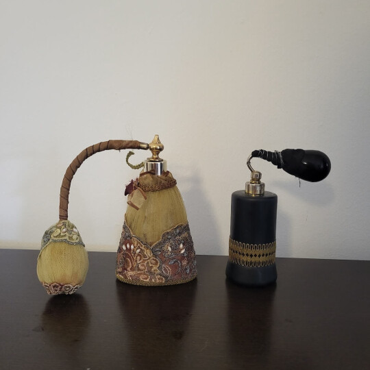 Image of Vintage perfume bottle's, set of two