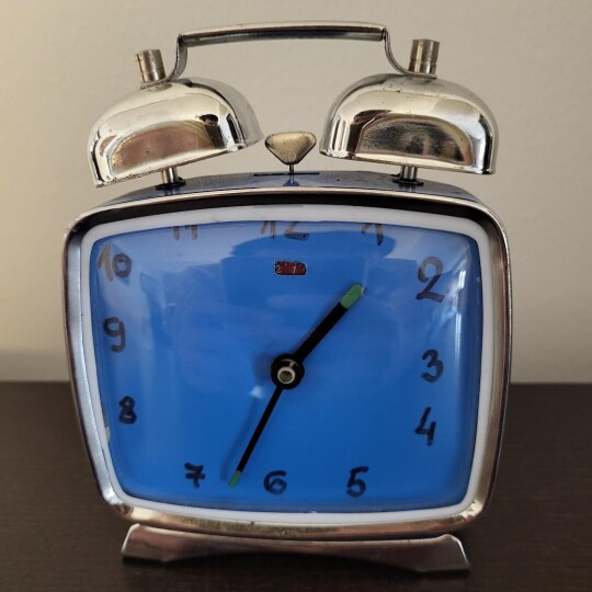 Image of Manual Twin Bell Alarm Clock