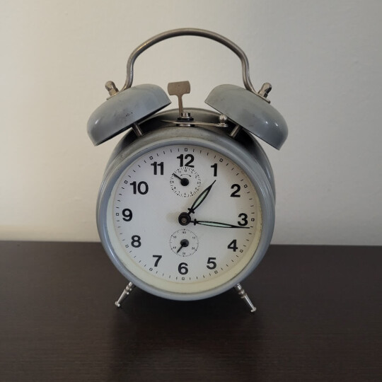 Image of Vintage double bell alarm clock