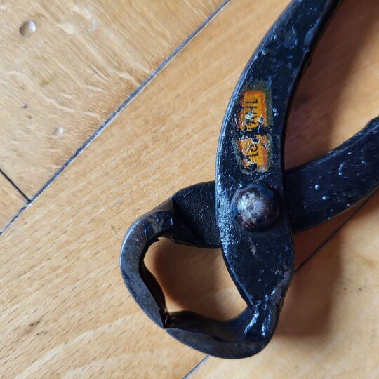 Image of Vintage pliers Old tool