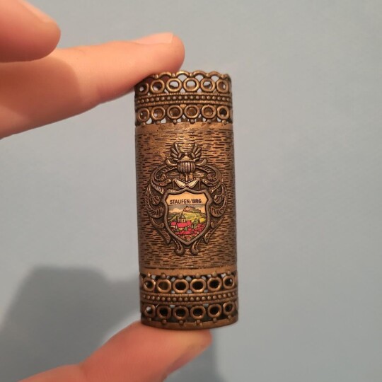 Image of Винтиџ метална Штауфен футрола за запалка