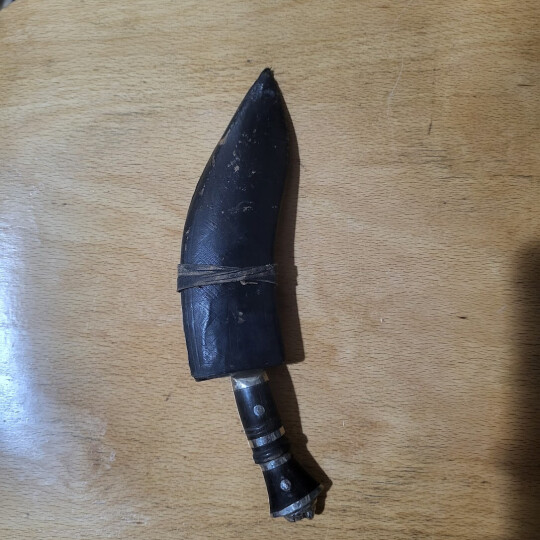 Image of Old Kukri knife, Nepal origin rare knife