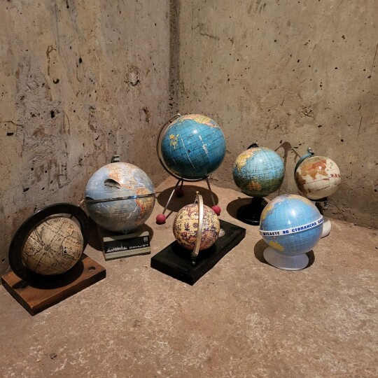 Image of Сет од 6 мали винтиџ глобуси