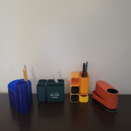 Image of Деск ретро организатори, 4 во сет