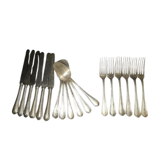 Image of XIX век "CHRISTOFLE DE PARIS" silverware