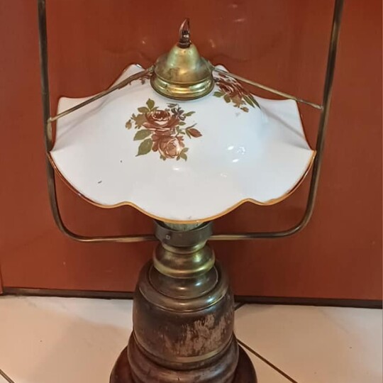 Image of Стара голема винтиџ ројал подна лампа