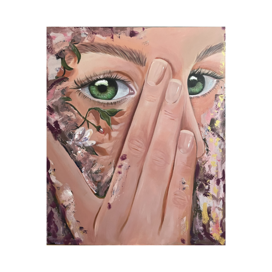 Image of Enchanting Gaze (original paiting)