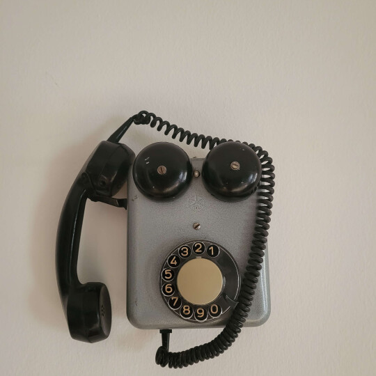 Image of Vintage Iskra wall Telephone