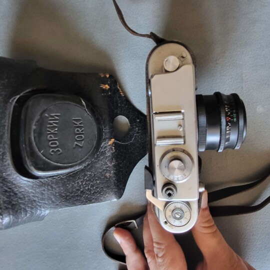 Image of Zorki 4 vintage photo camera USSR