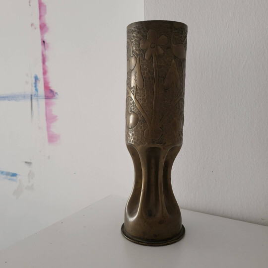 Image of Вазна од артилериски школки од Првата светска војна - Карлсруе 1917