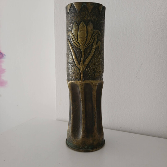 Image of Вазна од артилериски школки од Првата светска војна