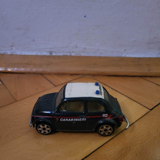 Image of CAR FIAT 500 CARABINIERI 1965 ITALY POLICE