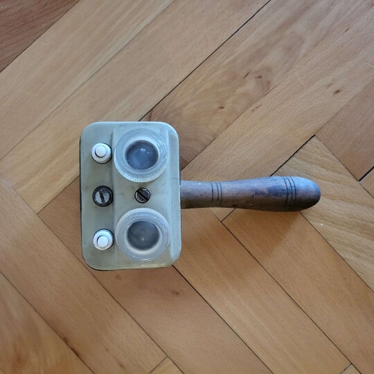 Image of Vintage device like Binocular