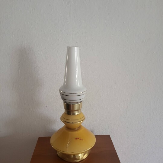 Image of Винтиџ столна модерна ноќна ламба од средината на векот