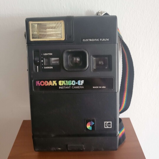 Image of Vintage Kodak EK160-EF Instant Camera (1979)