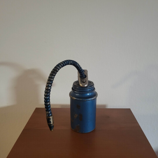 Image of Vintage Goose Neck Pump - Oil Can Oiler from Italy