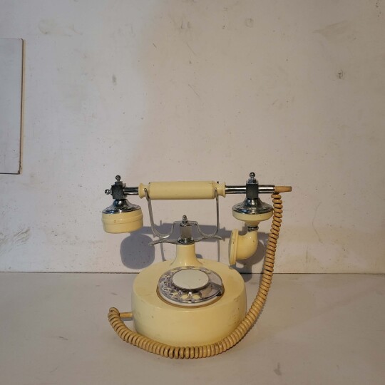 Image of USSR Stela Vintage White Telephone