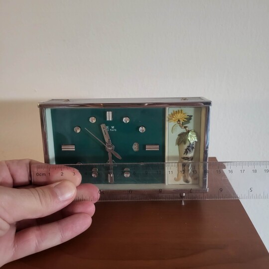 Image of Rare vintage Five Rams Mechanical Alarm Clock, China