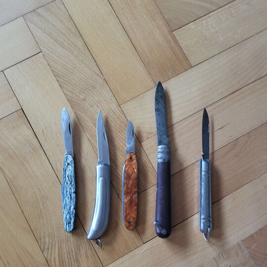 Image of Vintage old knifes