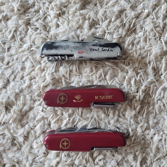 Image of Vintage Folding Pocket Knife Multi Tool, Camping or Hiking knife