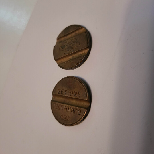 Image of 20 x Gettone Telefonico vintage Italian Telephone Tokens, ND (1970s))