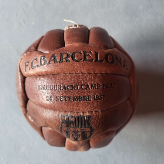 Image of F.C.B BARCELONA INAUGURACIO CAMP NOU Ball SEPTEMBER 24, 1957 Football Memorial