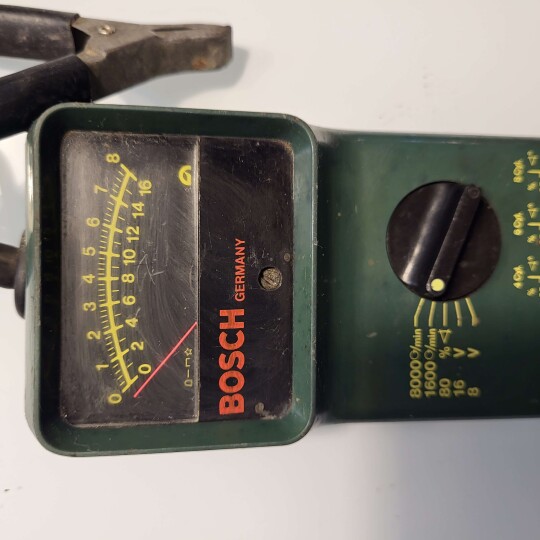 Image of Rare old Bosch motor engine tester