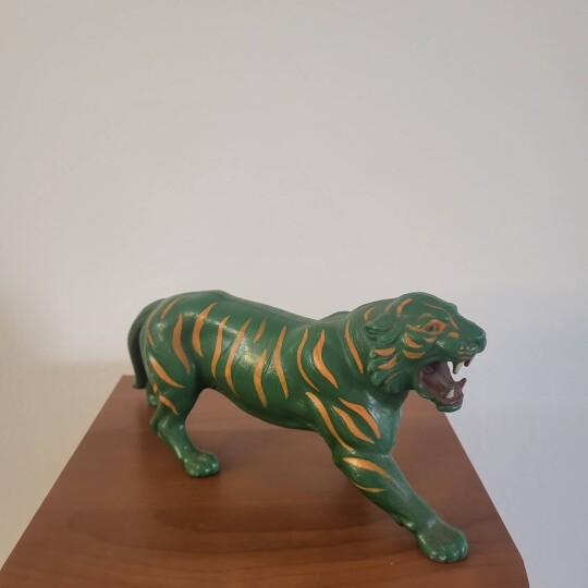 Image of Vintage 1980's He-Man Battle Tiger Cat Cringer Action Figure