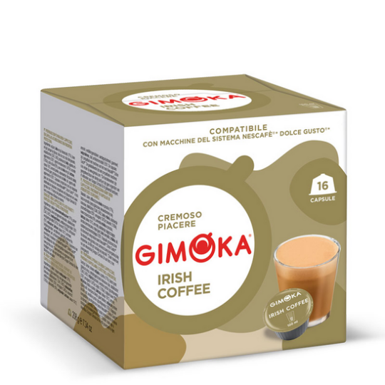 Image of КАПСУЛИ GIMOKA Irish Coffee DOLCE GUSTO 1/16