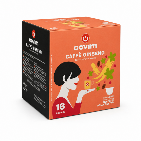 Image of КАПСУЛИ covim ЖЕНШЕН - Dolce Gusto 16*