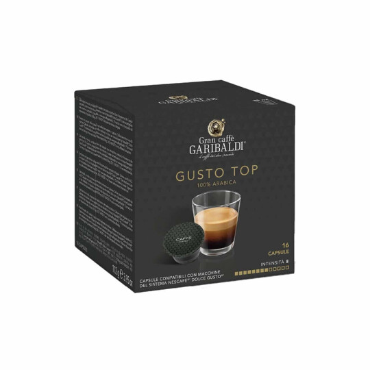 Image of КАПСУЛИ GARIBALDI GUSTO TOP 1/16 – КОМПАТИБИЛНA НА DOLCE GUSTO