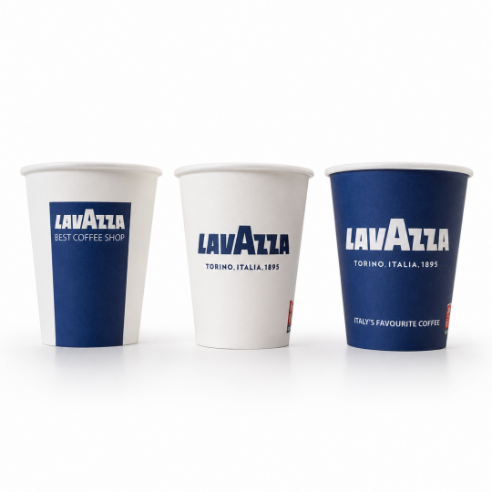 Image of ХАРТИЕНИ ЧАШИ LAVAZZA 180мл. 1/100