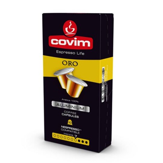 Image of КАПСУЛА COVIM ORO ALUMINUM 1/ 10 - nespresso