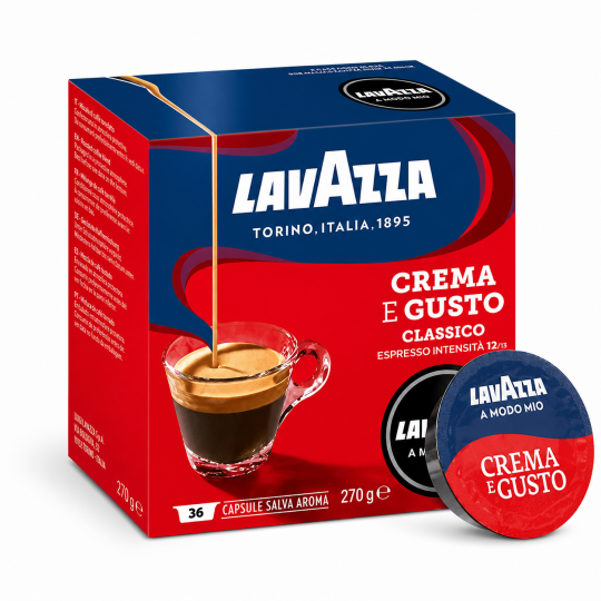 Image of КАПСУЛИ LAVAZZA CREMA E GUSTO A MODO MIO  1/36