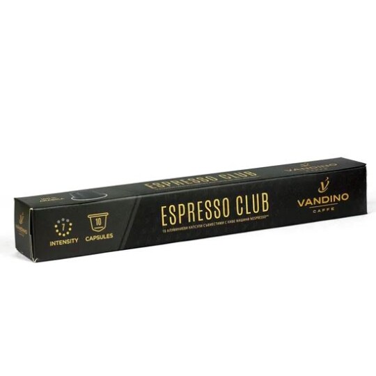 Image of КАПСУЛА VANDINO ESPRESSO CLUB 1/10 – nespresso