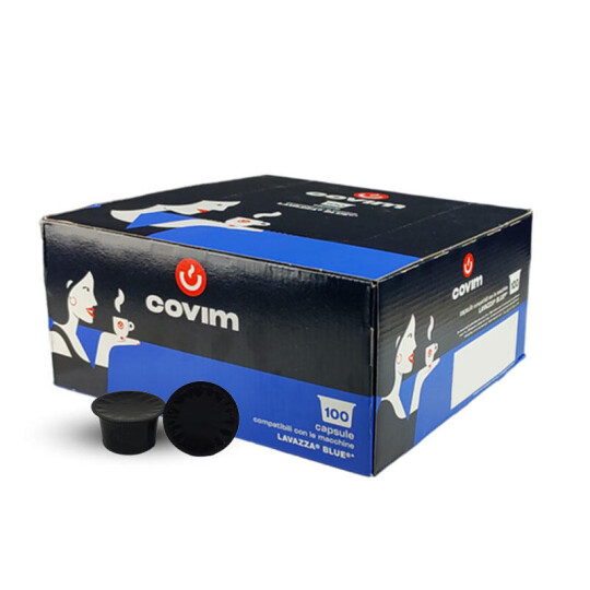 Image of КАПСУЛИ covim OPERA GRANBAR DOUBLE DOSE 1/100 - Lavazza Blue систем