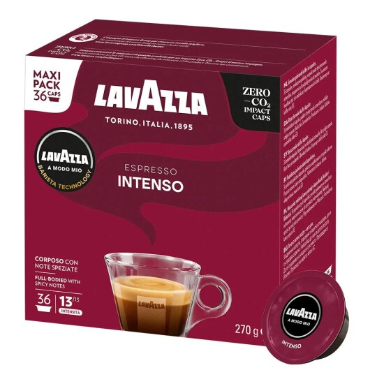 Image of КАПСУЛИ А МОДО МИО LAVAZZA ИНТЕНСО 1/36