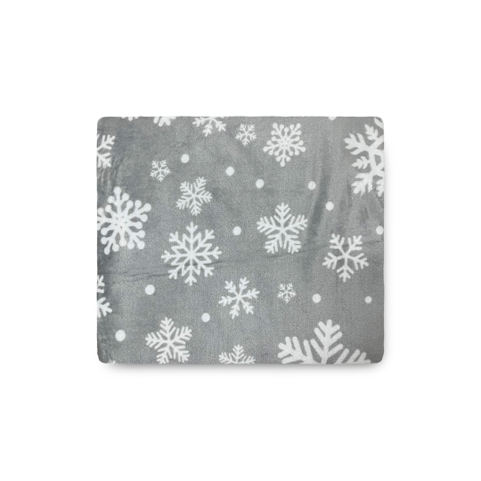 Image of Новогодишно ќебе Светло cиво